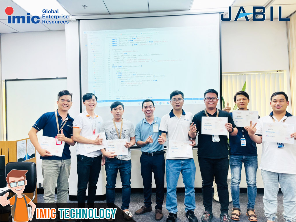 Một hành trình mới cùng JABIL Việt Nam trong dự án đào tạo Angular Front-End cho đội ngũ CBNV